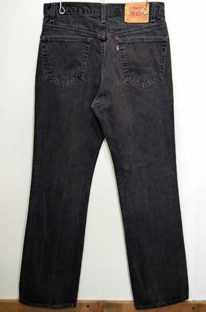 90's Levi's 517 ブラックデニムパンツ “MADE IN USA” - used&vintage