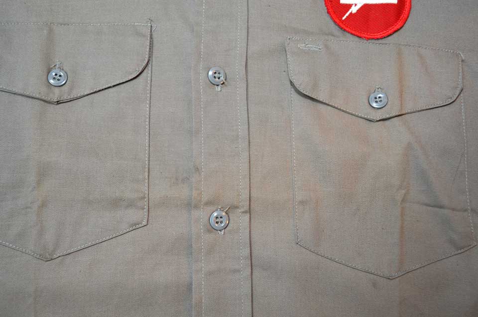 50-60's SWEET-ORR コットンワークシャツ "DEADSTOCK" - used&vintage box Hi-smile