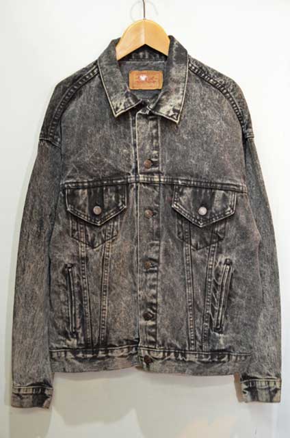 90's Levi's 70507-0253 ブラックデニムジャケット 