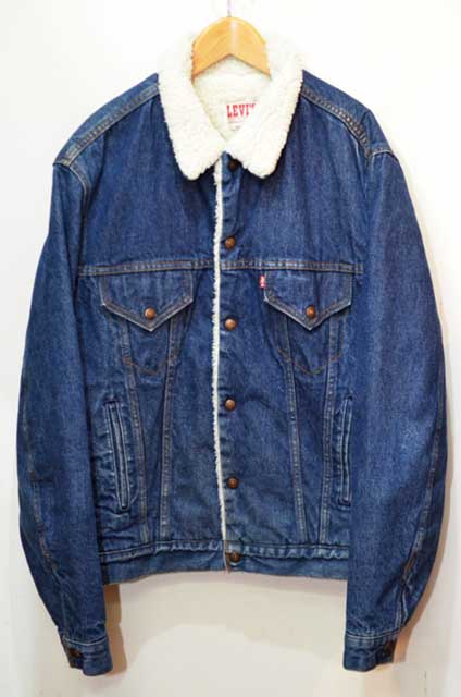 80's Levi's 71608-0216 デニムボアジャケット “LONG丈