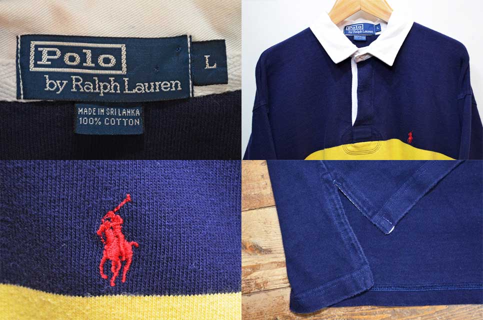 Polo Ralph Lauren ラガーシャツ - used&vintage box Hi-smile