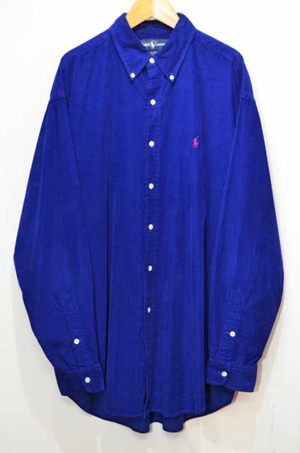 Polo Ralph Lauren コーデュロイ ボタンダウンシャツ - used&vintage