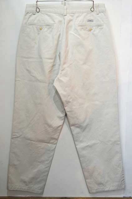 90's USA製 Polo Ralph Lauren チノトラウザー “LIGHT BEIGE / GORDON PANT”