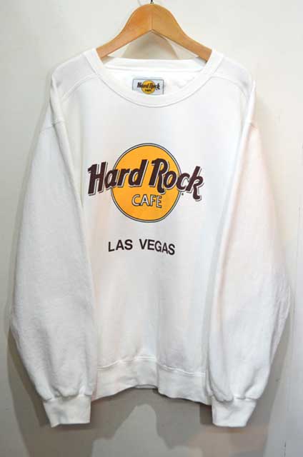 90's Hard Rock CAFE スウェットシャツ “MADE IN USA LOS VEGAS” usedvintage box  Hi-smile