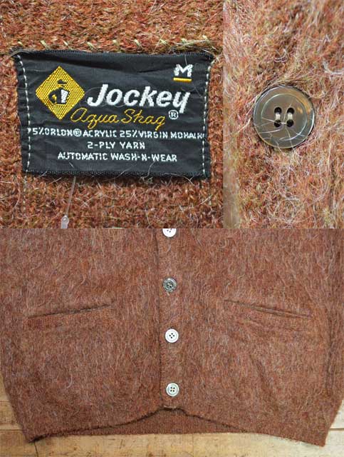 60-70's Jockey モヘアカーディガン - used&vintage box Hi-smile