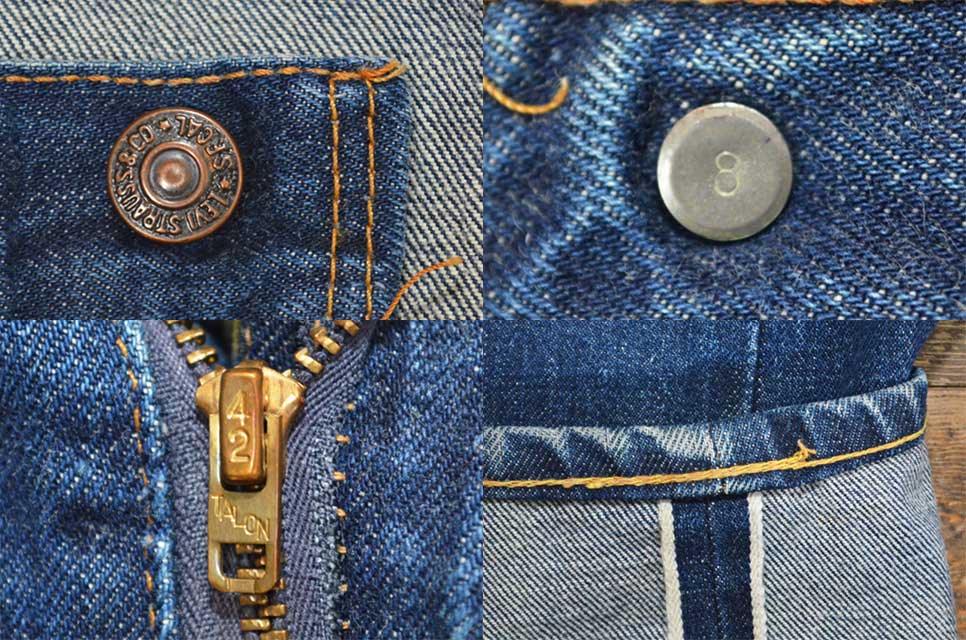 LEVI'S 60s 505 F Type BIG E Vステ VINTAGE