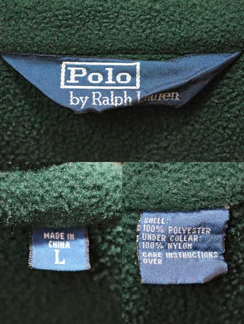 Polo Ralph Lauren フリーススウィングトップ “POLARTEC”