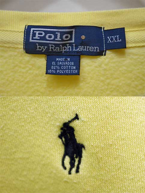 Polo Ralph Lauren スウェットシャツ - used&vintage box Hi-smile