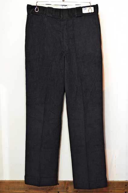 70-80's Dickies コーデュロイワークパンツ “BLACK / DEADSTOCK 