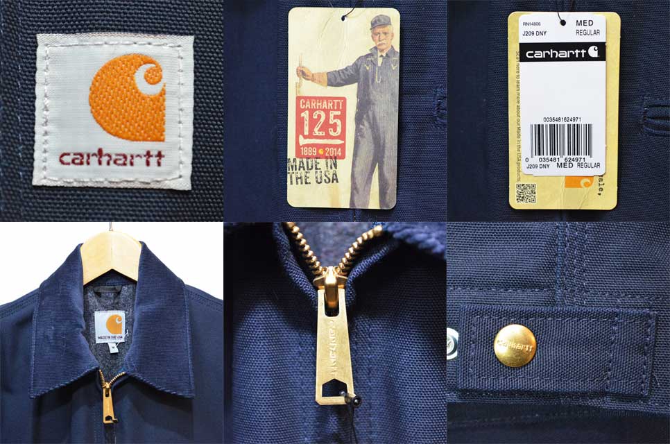 日本未発売 Carhartt デトロイトジャケット " NAVY / MADE IN USA