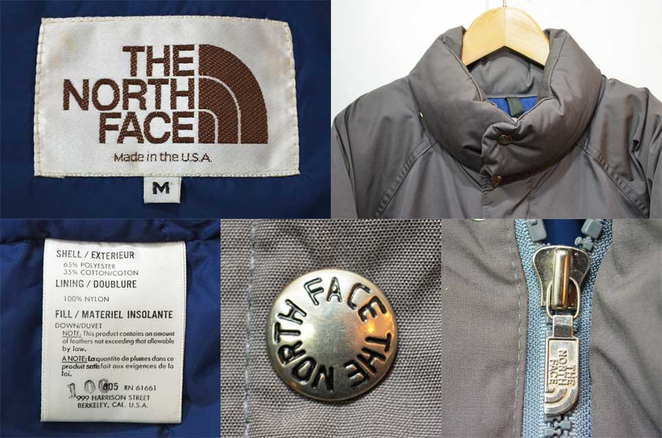 80's THE NORTH FACE 茶タグ セローダウンジャケット “ミントコンディション”