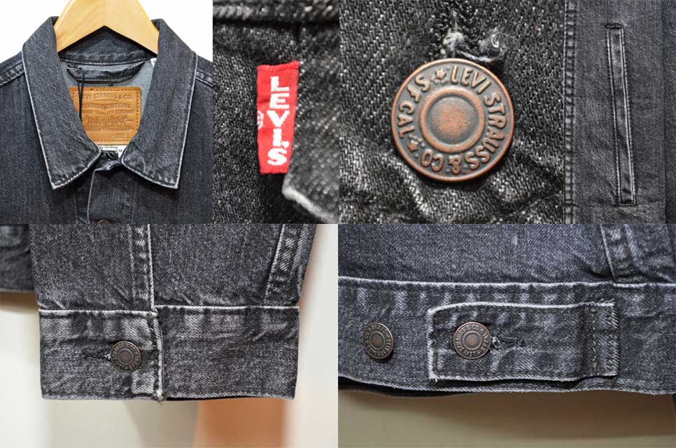 日本未発売 Levi's PREMIUM ブラックデニムジャケット “THE TRUCKER ...