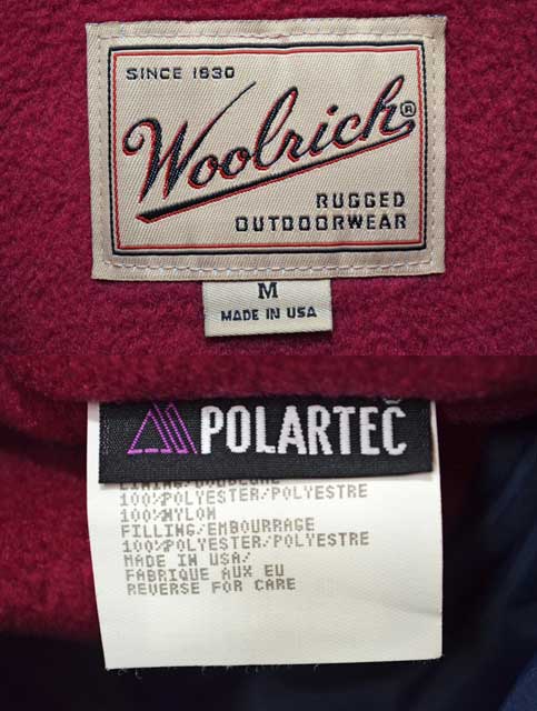 WOOLRICH スタンドカラーナイロンジャケット 90S