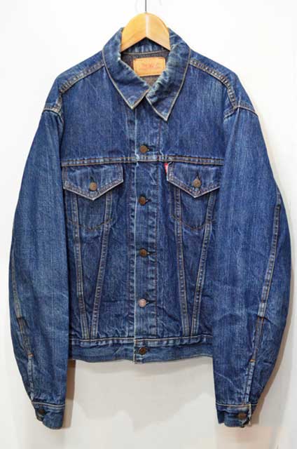 60-70's Levi's 70505-0317 ブランケット付きデニムジャケット 