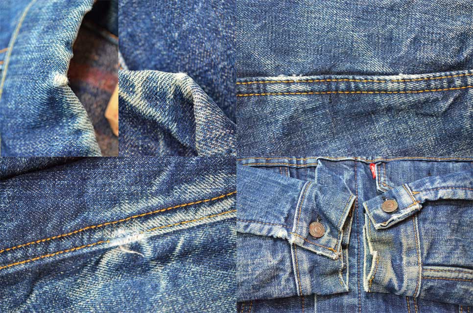 60-70's Levi's 70505-0317 ブランケット付きデニムジャケット 