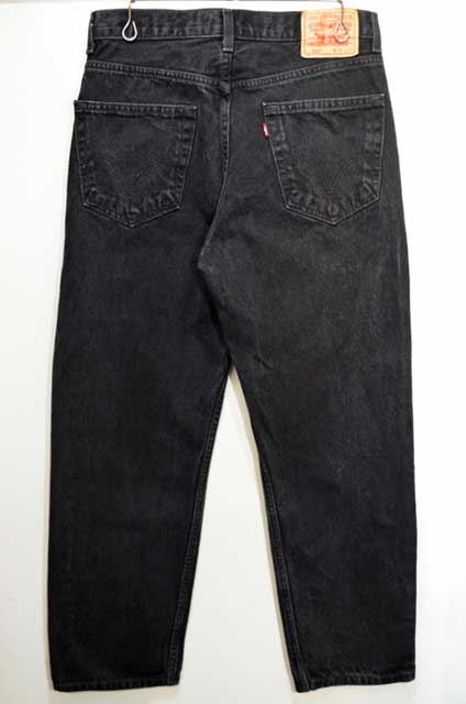 Levi's 550 ブラックデニム