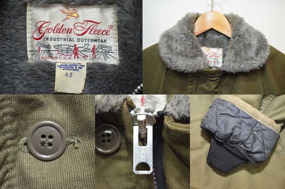 60-70's SPIEWAK Golden Fleece N-1 デッキジャケット “NO WASH 
