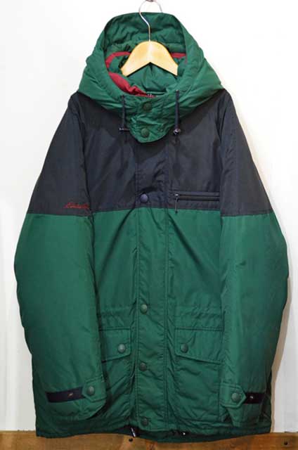 90-00's Eddie Bauer バイカラー ダウンパーカー - used&vintage box ...