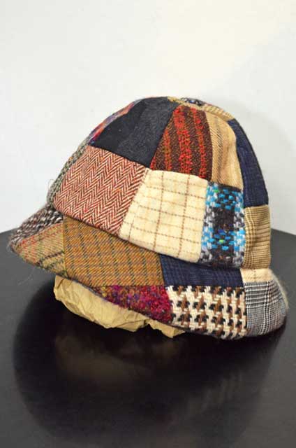 70's Hanna Hats パッチワークツイードハット “MADE IN IRELAND”