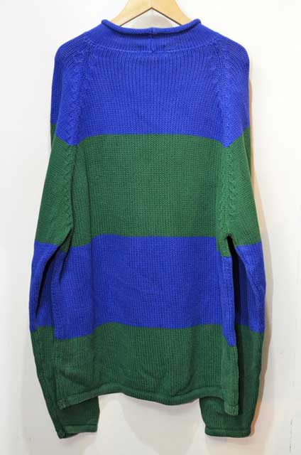 90's J.CREW ロールネック コットンニット