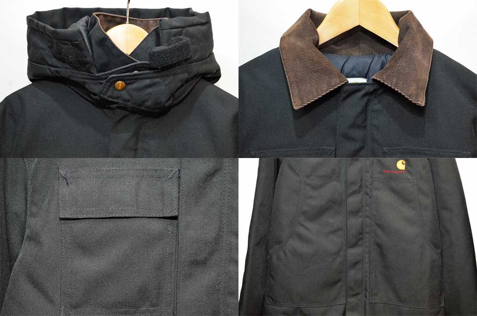 90's Carhartt フード付き ナイロントラディショナルコート “MADE IN USA”