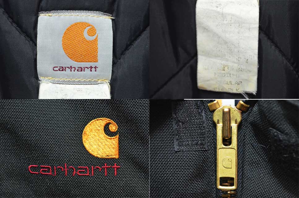 90's Carhartt フード付き ナイロントラディショナルコート “MADE IN USA”