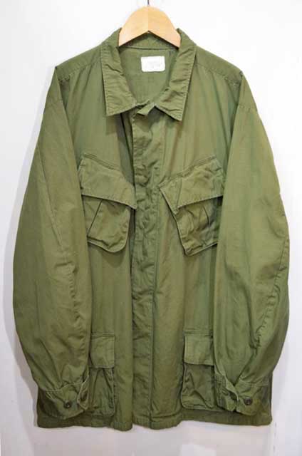 60's US.ARMY ジャングルファティーグジャケット “X-LARGE-REGULAR”