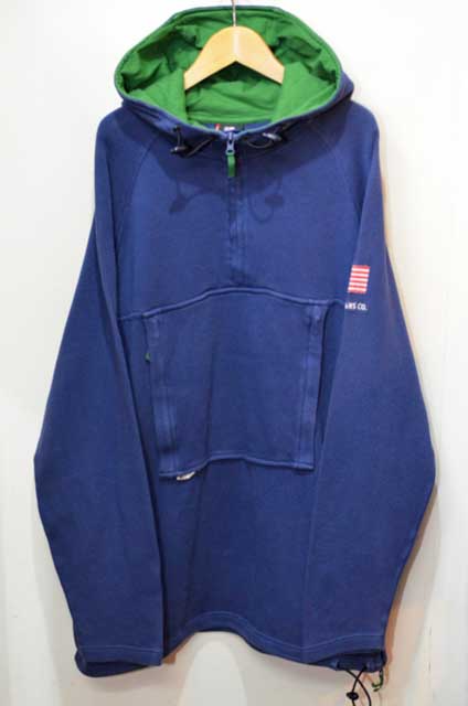 90's POLO JEANS コットンアノラックパーカー