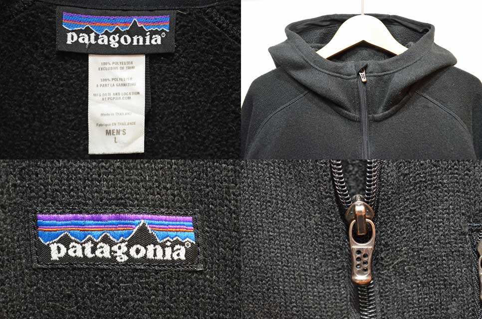 12's Patagonia ベターセーターフーディー “BLACK” - used&vintage box Hi-smile