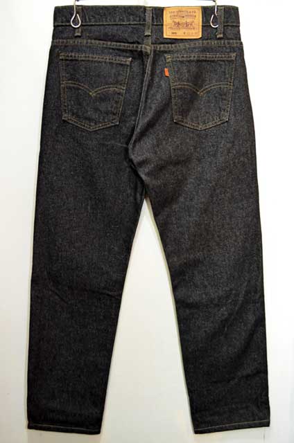 90's Levi's 505 先染めブラックデニム “W31×L30 / MINT CONDITION