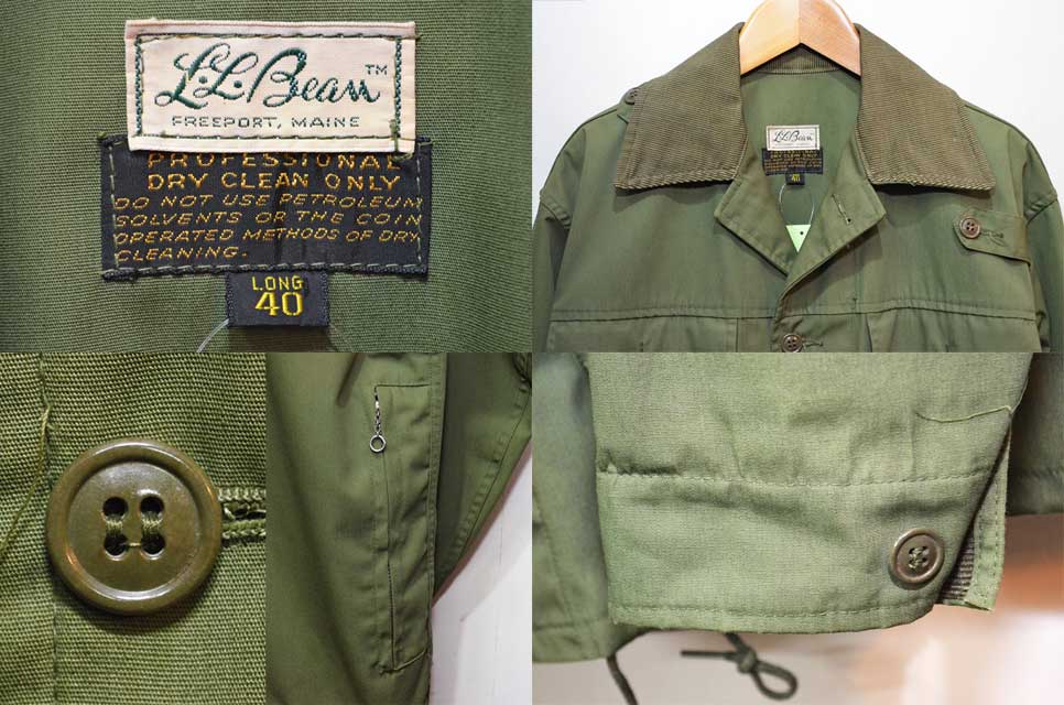 60's L.L.Bean ワーデンジャケット “40-LONG”