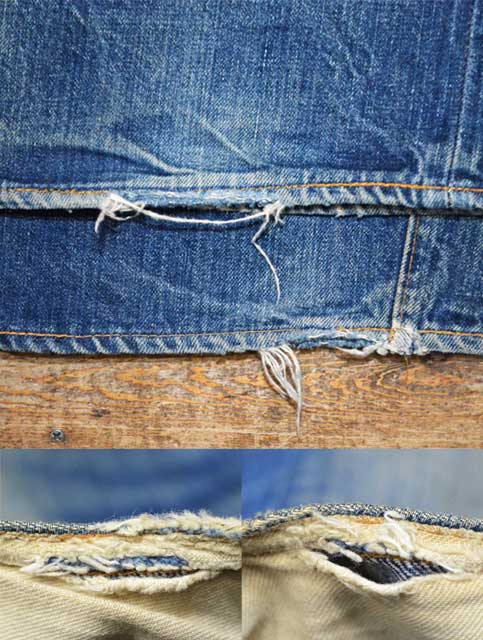 70's Levi's 501 66 single “鬼ヒゲ” - used&vintage box Hi-smile