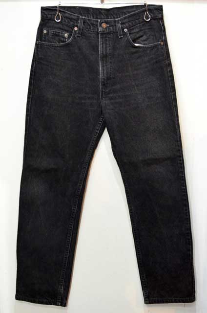 90's Levi's 505 ブラックデニムパンツ “W34×L30 / MADE IN USA