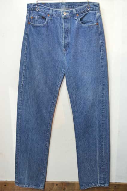 80's Levi's 501-0119 ストライプデニムパンツ “MADE IN USA