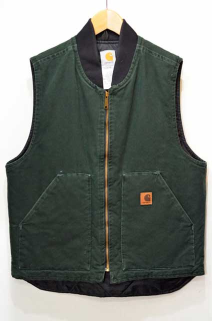 90-00's Carhartt ダックベスト “GREEN / MADE IN USA”