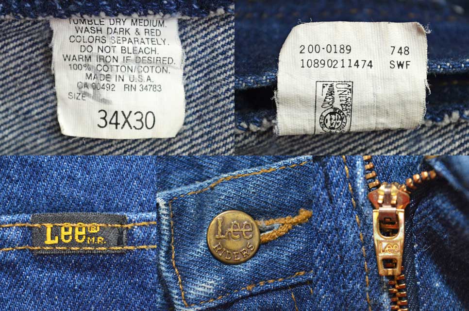 90's Lee 200-0189 デニムパンツ “MADE IN USA”