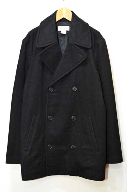 90s 巨人タグ J.CREW wool coat ジェイクルー　pコート