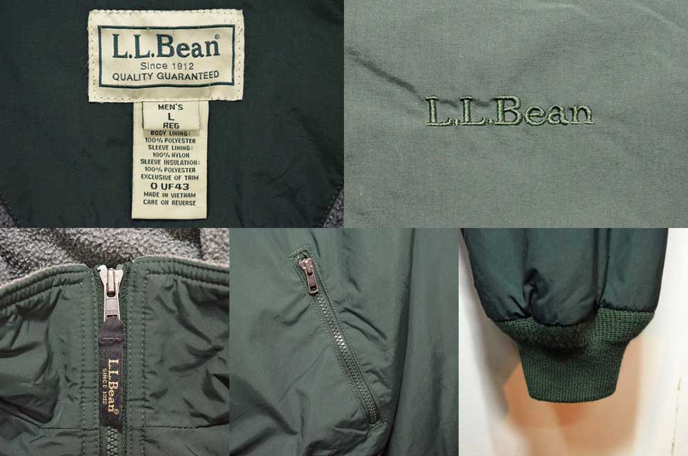 L.L.Bean ウォームアップジャケット “GREEN”