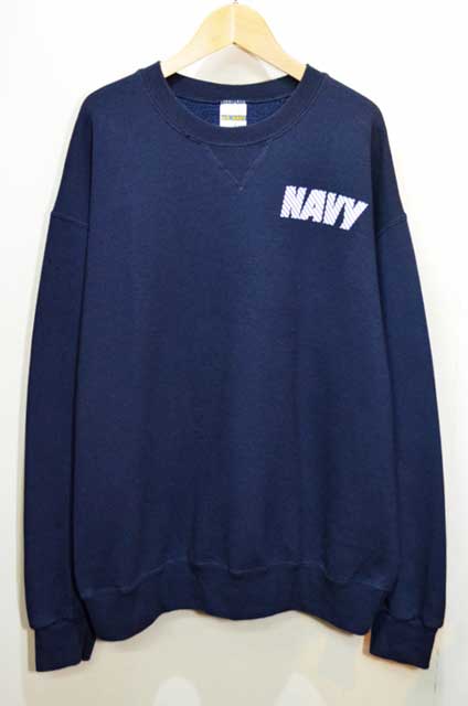 SOFFE社製 US.NAVY スウェットシャツ “MADE IN USA” - used&vintage box Hi-smile