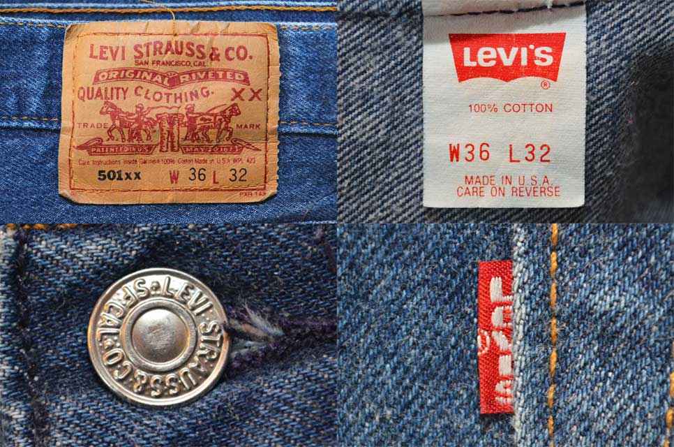 90's Levi's 501 デニムパンツ “MADE IN USA / W36”