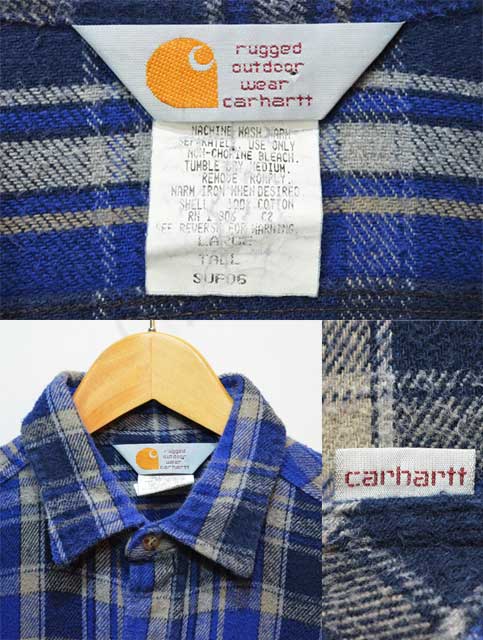 Carhartt ネルシャツ