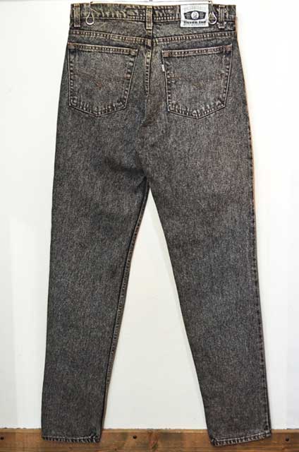 80's Lee 209-0108 ブラックデニムパンツ - used&vintage box Hi