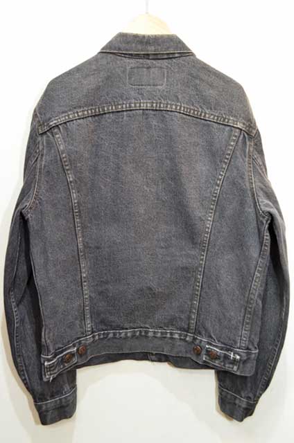 80's Levi's 70506-0259 ブラックデニムジャケット - used&vintage box