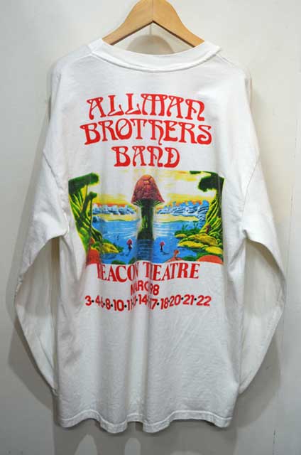 98's The Allman Brothers Band L/S ツアーTシャツ