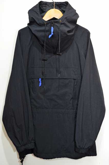 80-90's Eddie Bauer ナイロンアノラックパーカー “BLACK / 黒タグ”