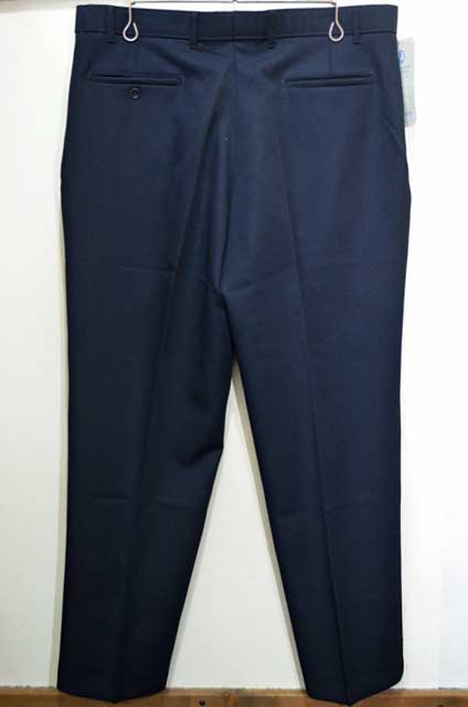 90's Levi's ACTION SLACKS “NAVY / DEADSTOCK” - used&vintage box Hi-smile