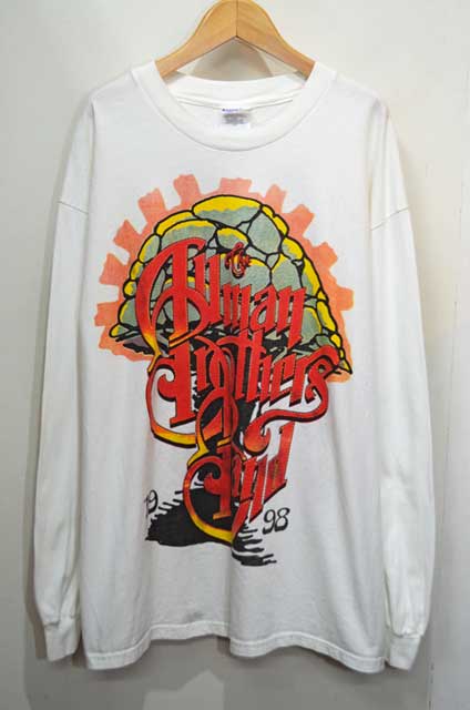 98's The Allman Brothers Band L/S ツアーTシャツ