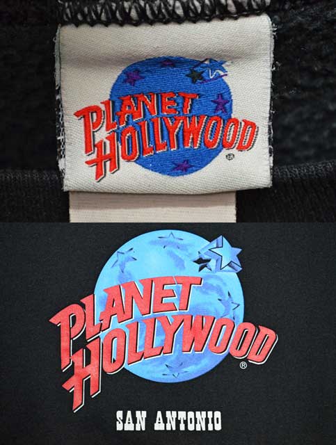 90's PLANET HOLLYWOOD スウェットシャツ - used&vintage box Hi
