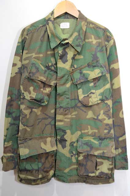70's US.ARMY ブラウンリーフ柄 ジャングルファティーグ