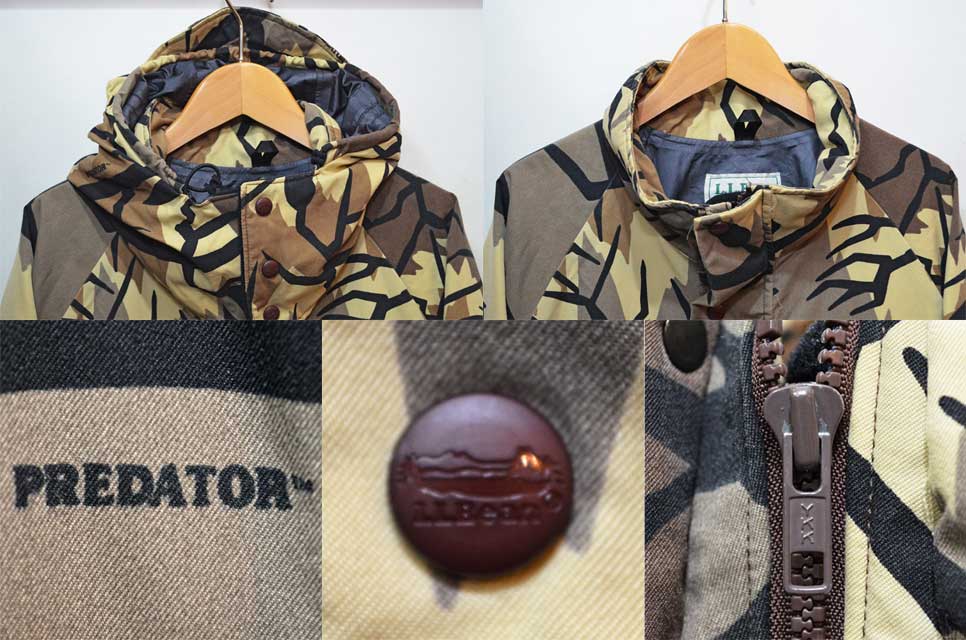 90's L.L.Bean プレデターカモ柄 ゴアテックスパーカー - used&vintage